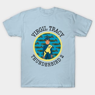 Virgil Tracy Thunderbirds 2 Original TV Series T-Shirt